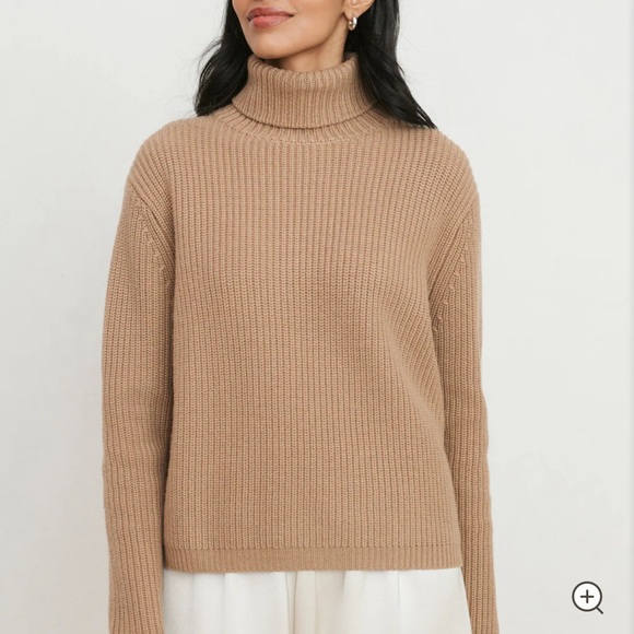 Jenni Kayne Sweaters - Jenni Kayne Cropped Turtleneck Camel Size XS